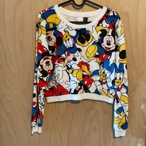 Disney’s Fab Five cropped sweatshirt